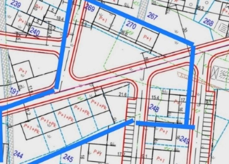 Urbanizovano zemljište 4500 m², naselje Polje – Kolašin