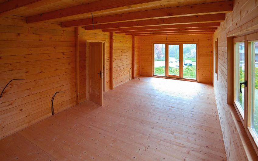 For Sale – Spacious Plot with a Built Wooden House and Full Infrastructure, Kolašin