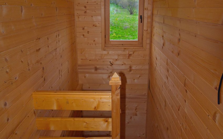 For Sale – Spacious Plot with a Built Wooden House and Full Infrastructure, Kolašin