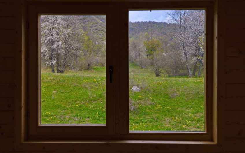 For Sale – Spacious Plot with a Built Wooden House and Full Infrastructure, Kolašin