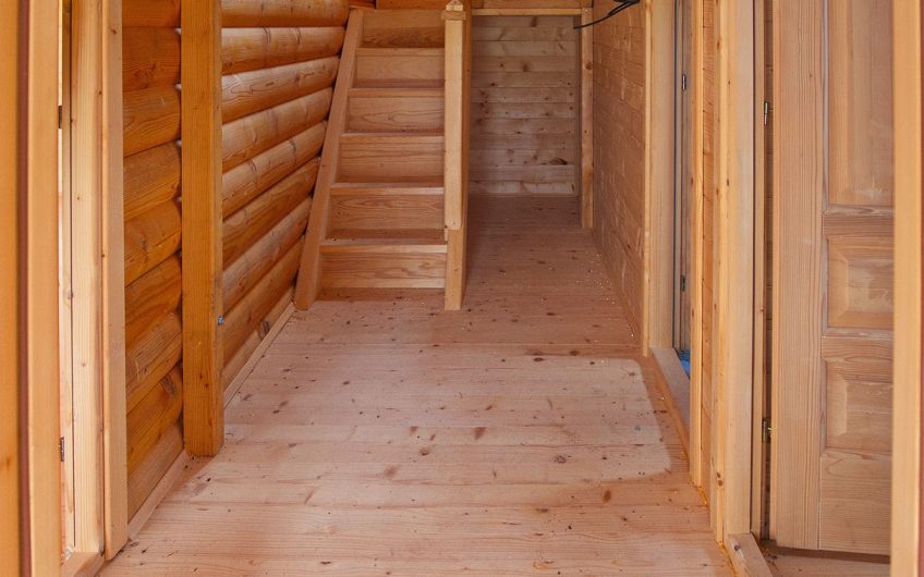 For Sale – Spacious Plot with a Built Wooden House and Full Infrastructure, Kolašin