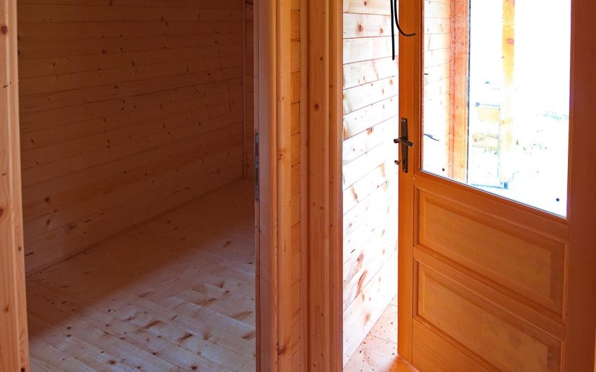 For Sale – Spacious Plot with a Built Wooden House and Full Infrastructure, Kolašin