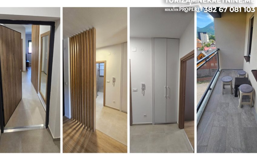 Jednosoban stan sa garažom – novogradnja, Kolašin