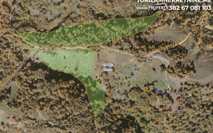 For Sale – Land in Žirci 39,600 m², just 5 km from the Center of Kolašin