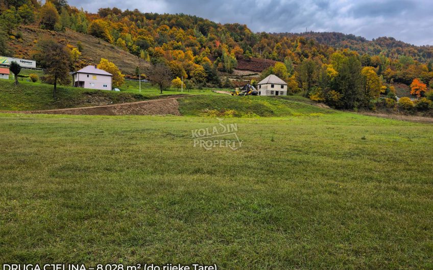 Zemljište Sjerogošte, Kolašin – Jedinstvena prilika za investiranje uz rijeku Taru