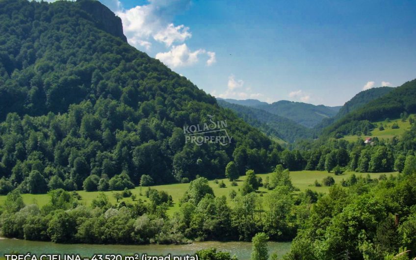 Zemljište Sjerogošte, Kolašin – Jedinstvena prilika za investiranje uz rijeku Taru