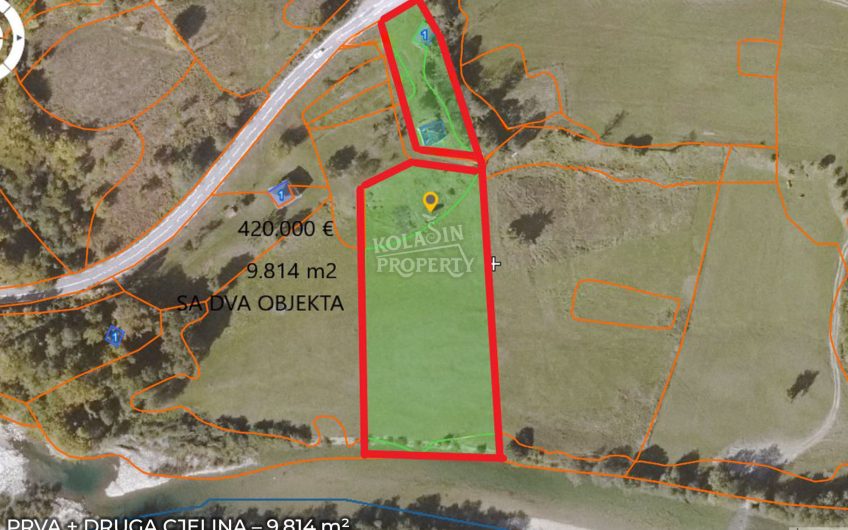 Zemljište Sjerogošte, Kolašin – Jedinstvena prilika za investiranje uz rijeku Taru