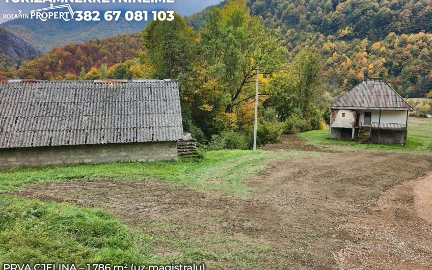 Zemljište Sjerogošte, Kolašin – Jedinstvena prilika za investiranje uz rijeku Taru