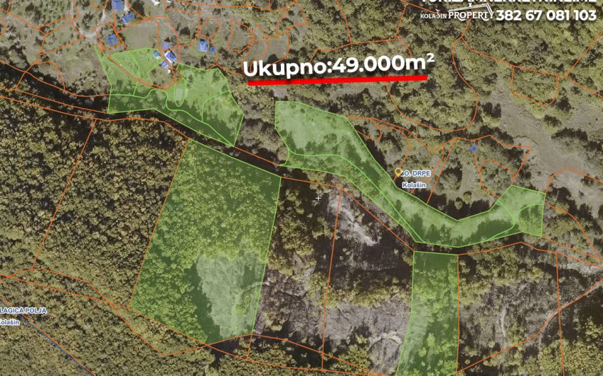 Prelijepa višenamjenska parcela, Drpe Kolašin