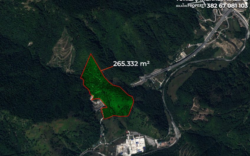 Na prodaju zemljište 265.332 m² u jednoj cjelini – Kolašin, Jabuka