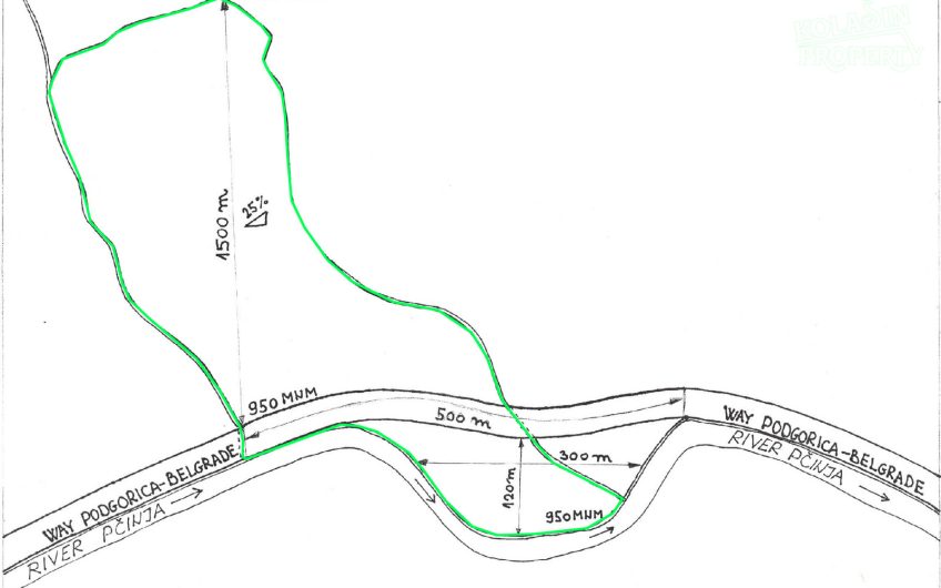 Veliko imanje – 209.786 m² Kolašin (moguća parcelacija)